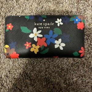 Kate Spade Floral Slim Wallet